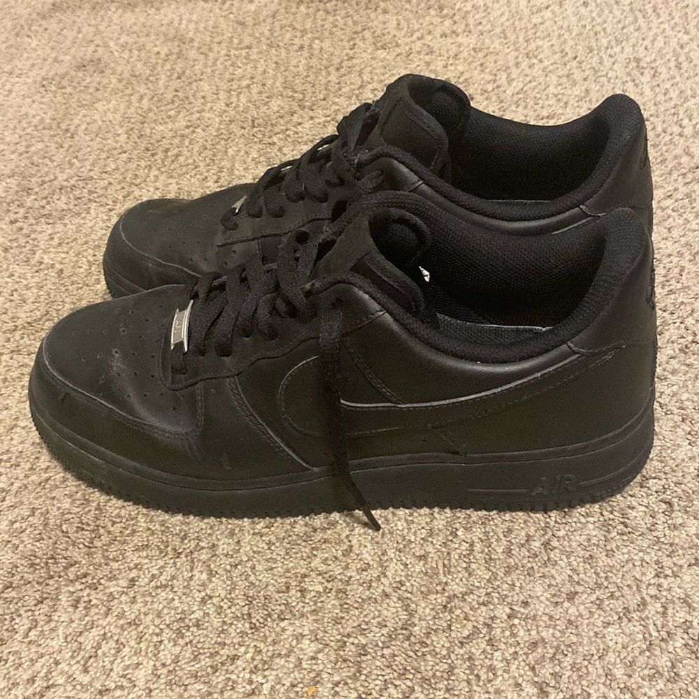 Nike air force 1 ‘07 triple black Size 12.5 M